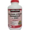 Viên Uống Kirkland Signature Calcium Citrate Magnesium And Zinc 500mg 56898