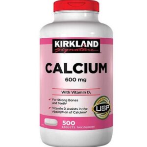 Viên Uống Bổ Sung Calcium + D3 Kirkland - 500 Viên