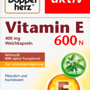 Viên Uống Doppelherz Aktiv Vitamin E 600N, 40 Viên