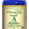 Viên Uống Bổ Sung Vitamin A Puritan's Pride 10,000 IU