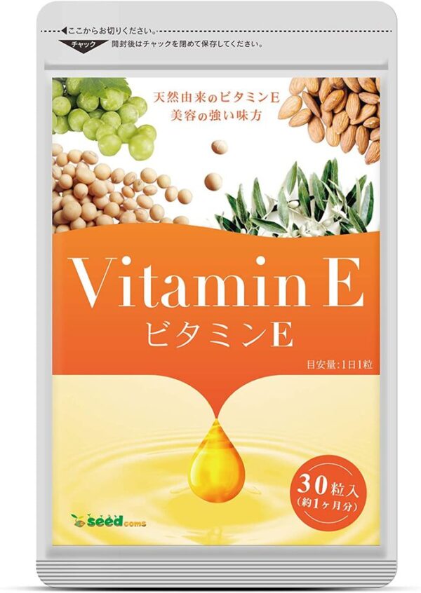 Viên Uống Vitamin E Seedcoms Nhật Bản