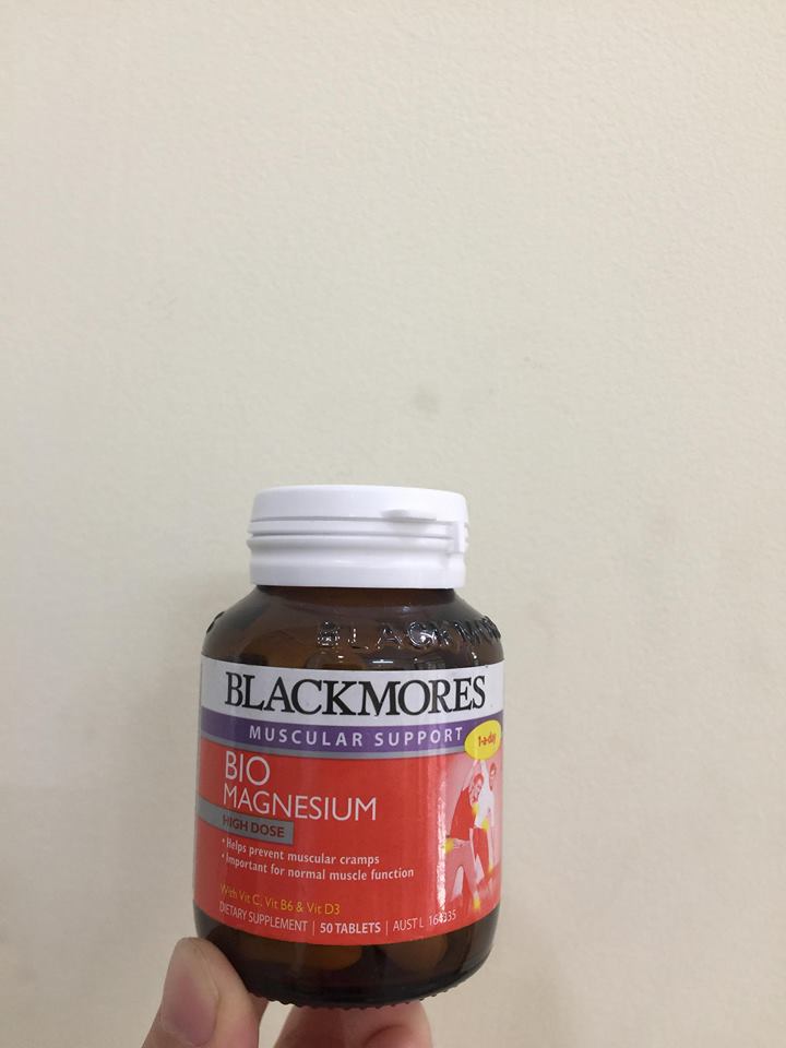 Blackmores Bio Magnesium - bổ sung magie tự nhiên 1