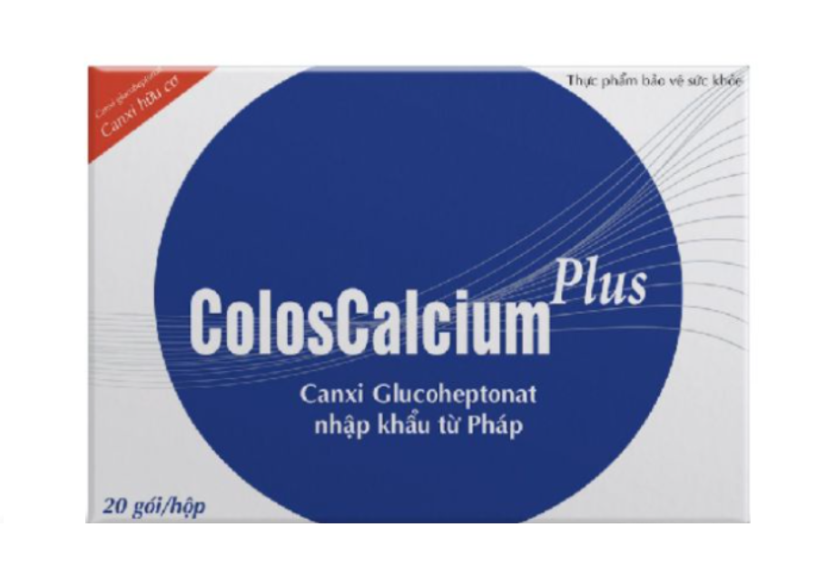 Bột uống canxi hữu cơ Coloscalcium Plus