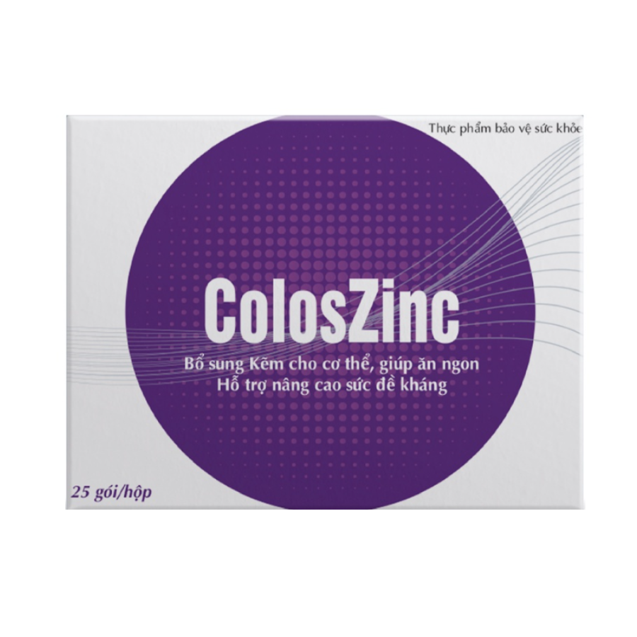 Bột uống hỗ trợ bổ sung kẽm ColosZinc