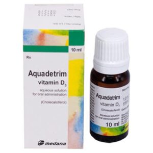 Dung Dịch Uống Aquadetrim Vitamin D3 Hàng Ngoại Lọ 10ml