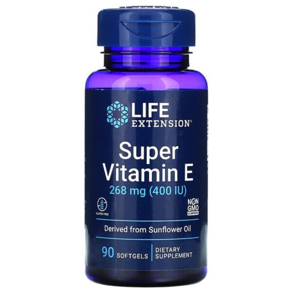 Viên Uống Super Vitamin E 400 IU Life Extension Của Mỹ