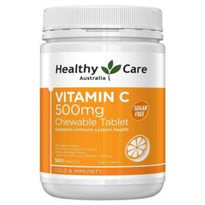 Viên Nhai Bổ Sung Vitamin C Healthy Care Của Úc