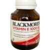 Viên Uống Blackmores Natural Vitamin E 1000IU Của Úc