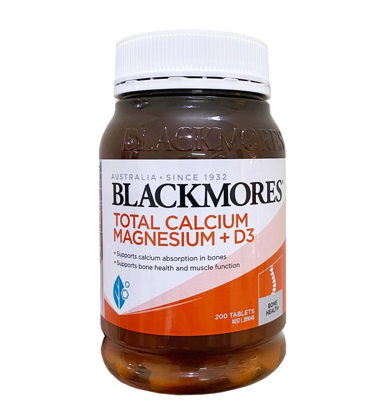 Viên uống bổ sung Calcium & Magnesium + D3 Blackmores hộp 200 viên mẫu mới