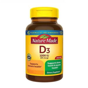 Viên Uống Bổ Sung Vitamin D3 Nature Made D3 1000 IU