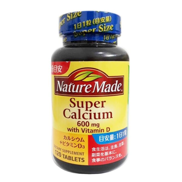 Viên Uống Nature Made Super Calcium With Vitamin D 600mg