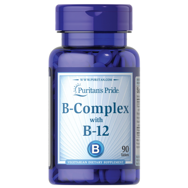 Viên Uống Puritan's Pride B-Complex With B-12