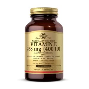 Viên Uống Solgar Vitamin E 268mg 400IU Của Mỹ