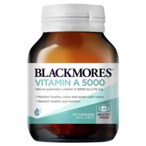 Viên Uống Vitamin A 5000IU Blackmores Hỗ Trợ Thị Lực