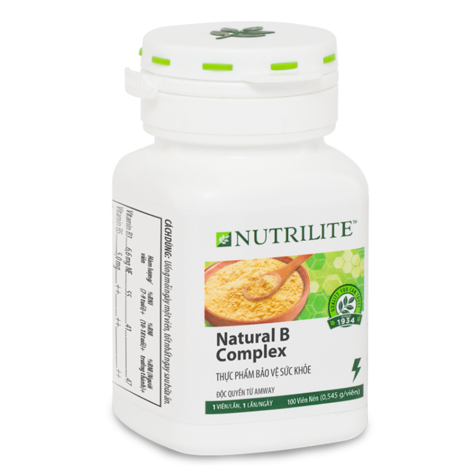 Vitamin B tổng hợp Nutrilite Natural B Complex 100 viên