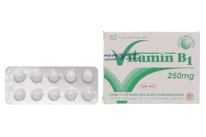 Vitamin B1 250mg Mekophar hỗ trợ chăm sóc sức khỏe toàn diện