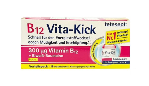Vitamin B12 Vita-Kick Tetesept Hỗ Trợ Tăng Cường Thể Chất