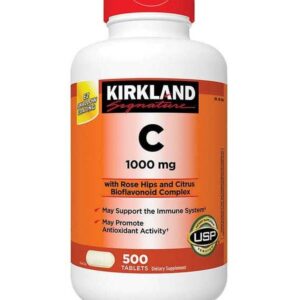 Vitamin C 1000mg Kirkland Hộp 500 Viên - Vitamin C Của Mỹ