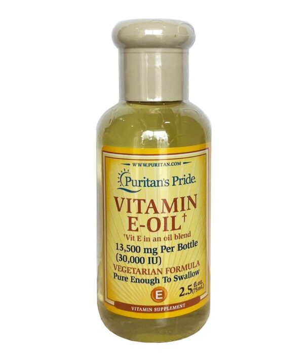 [Date T1/2023] Vitamin E-Oil Puritan's Pride Tinh Khiết 30.000IU Dạng Nước