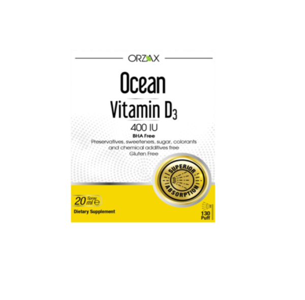 Xịt ORZAX Ocean Vitamin D3 400 IU