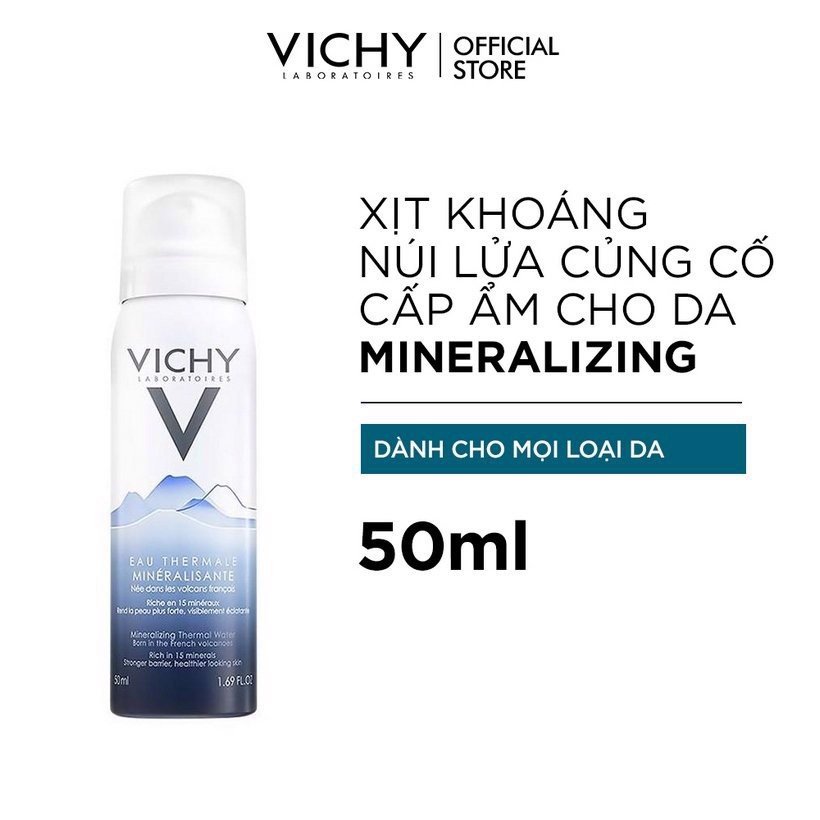 Xịt Khoáng Làm Dịu Vichy Mineralizing Thermal Water 1
