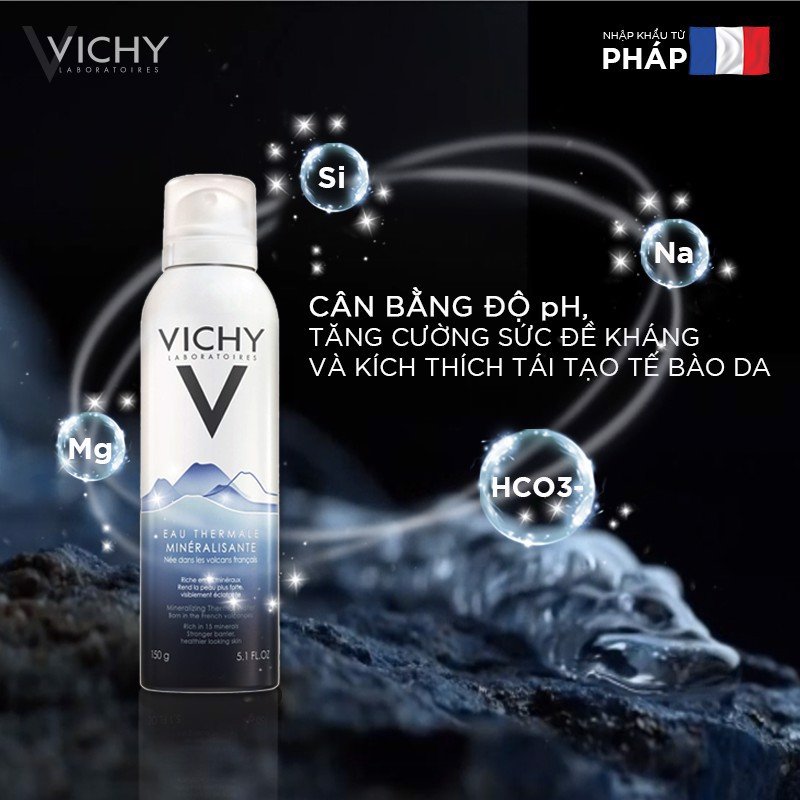 Xịt Khoáng Làm Dịu Vichy Mineralizing Thermal Water 2