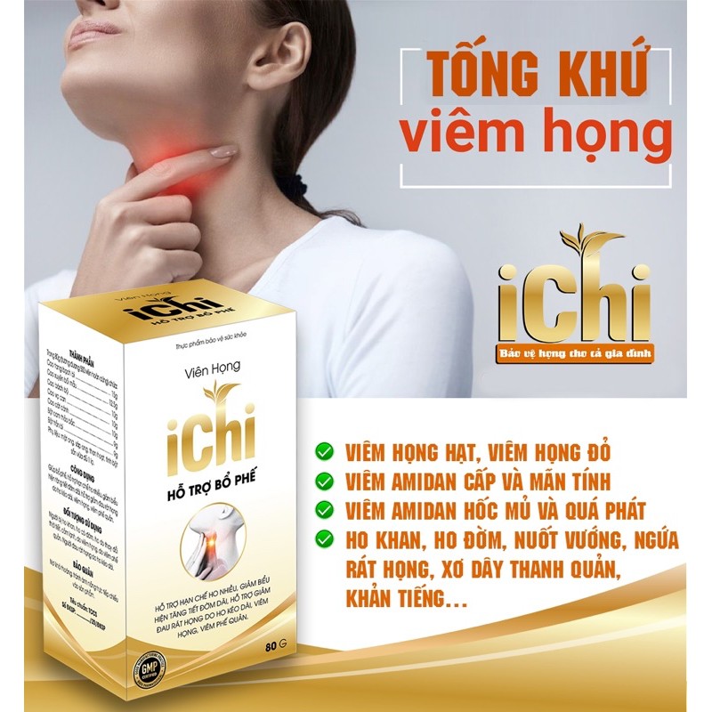 Viên sủi bổ phế Ichi Hỗ Trợ Giảm Ho 2