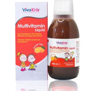 Vitamin tổng hợp cho bé VivaKids nhập khẩu Thụy Sĩ (200ml)