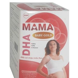 Viên uống Care Mama Gold bổ sung DHA – Lọ 30 viên