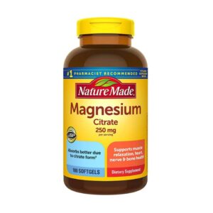 [Mẫu Mới]Viên Uống Bổ Sung Magnesium 250mg, 180Viên
