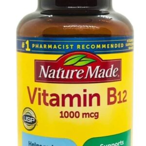 [Mỹ] Viên Uống Vitamin B12  1000mcg Nature Made, 400Viên