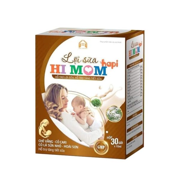 Lợi sữa Hi Mom Chính Hãng Giúp Kích Thích Tiết Sữa Cho Mẹ Bỉm