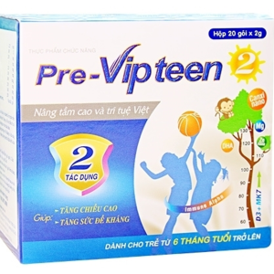 Pre Vipteen 2 cho trẻ từ 6 tháng tuổi