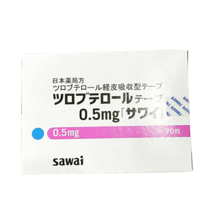 Miếng dán hỗ trợ giảm ho Sawai Tulobuterol 0.5mg Nhật Bản cho bé