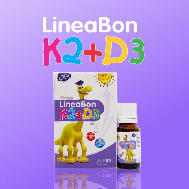 Vitamin cho bé LineaBon D3 K2