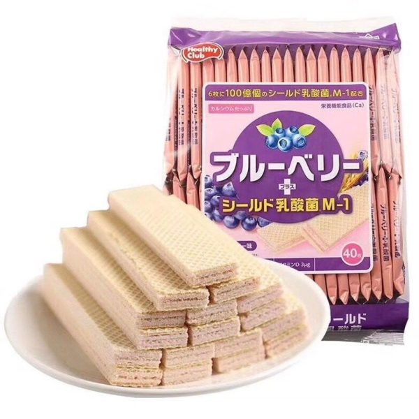 Bánh kem xốp bổ sung canxi Healthy Club Nhật Bản