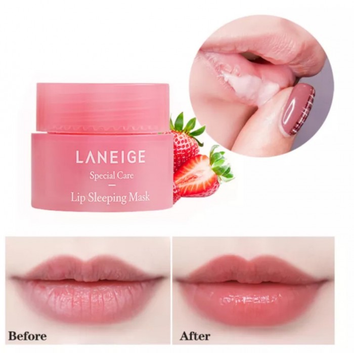 Mặt nạ ngủ dưỡng hồng môi Laneige Lip Sleeping Mask 3g - Combo 3 hộP 1