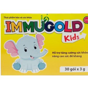 Bột uống Immugold Kid hỗ trợ tăng đề kháng cho bé