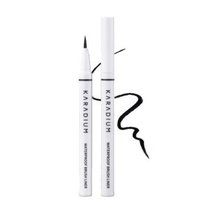 Bút kẻ mắt nước sắc nét Karadium Waterproof Brush Liner Black