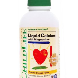 ChildLife Calcium & Magnesium - Siro vị cam cho bé