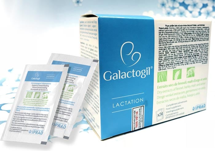 Cốm lợi sữa Galactogil Pháp 24 gói chính hãng