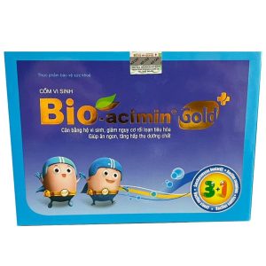 Cốm vi sinh Bio-acimin Gold+  giúp ăn ngon tiêu hóa khỏe