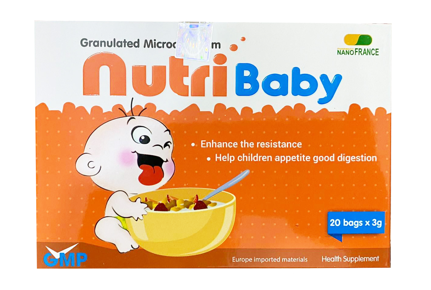 Cốm vi sinh cho bé Nutribaby