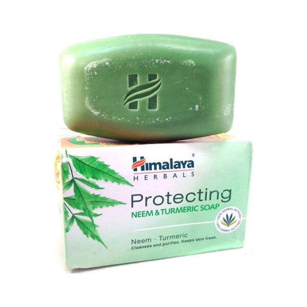 Combo 3 Hộp Xà Bông Thảo Dược Neem Và Nghệ Himalaya 75g