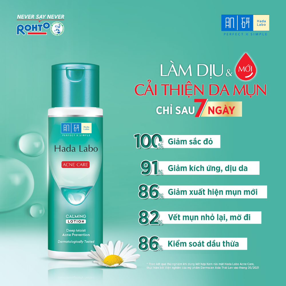 Dung Dịch Hada Labo Acne Care Calming Lotion