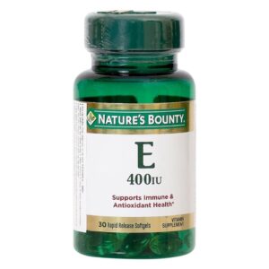 Viên Uống Nature's Bounty Vitamin E 400IU 30 Viên