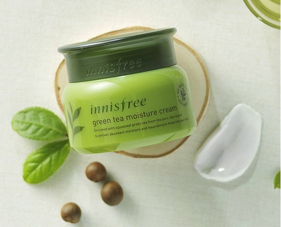 Kem dưỡng ẩm Innisfree Green Tea Moisture Cream cho da khô