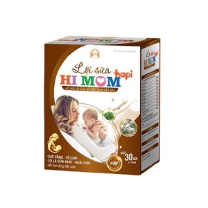 Lợi sữa Hapi Hi Mom hỗ trợ tăng tiết sữa cho mẹ sau sinh
