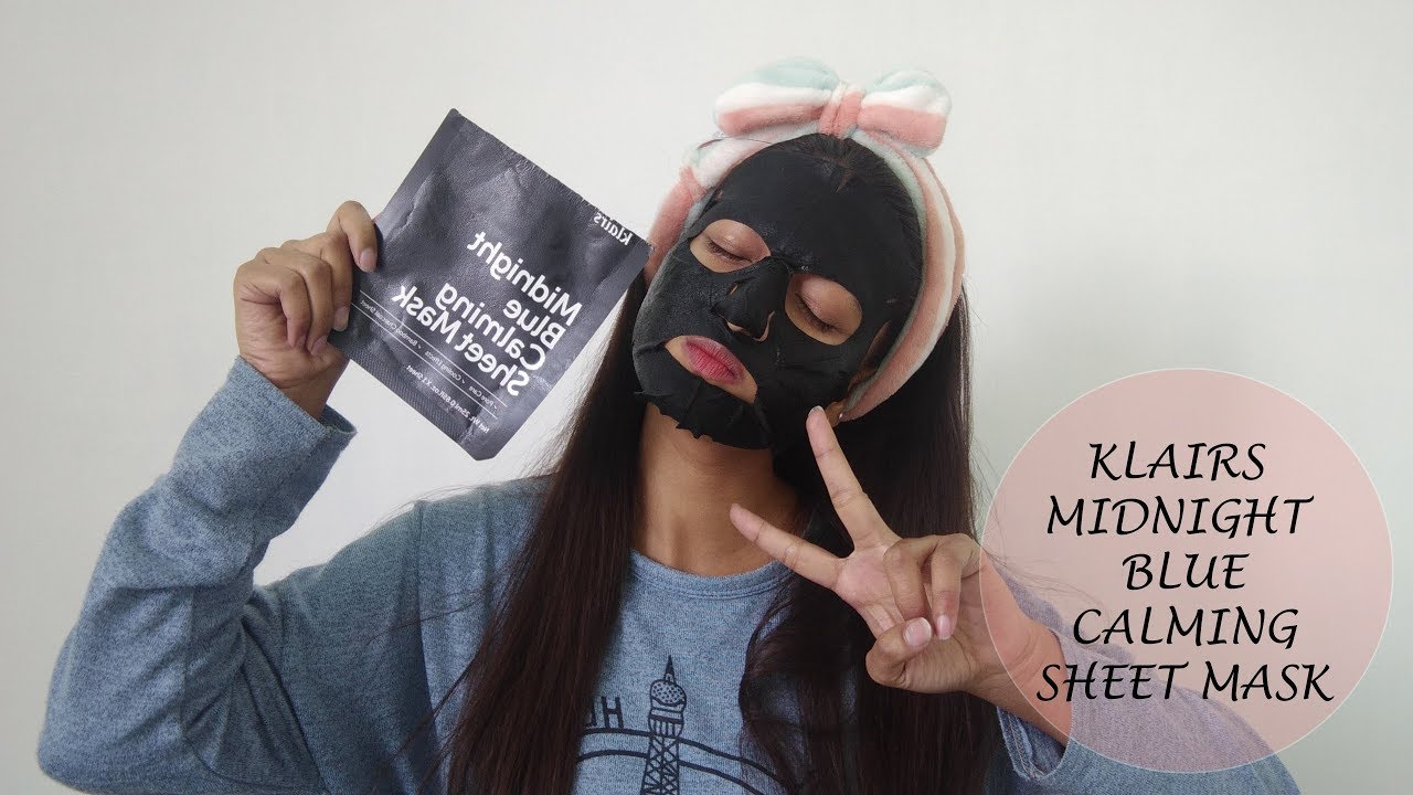 Mặt nạ thanh lọc, làm dịu da Klairs Midnight Blue Calming Sheet Mask