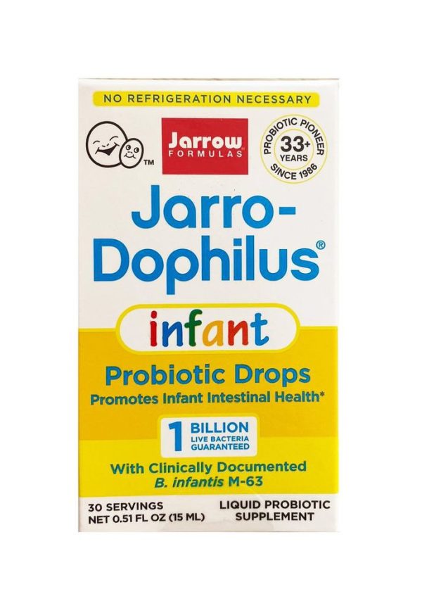 Men vi sinh Jarro Dophilus Infant cho bé từ 0 đến 6 tháng tuổi